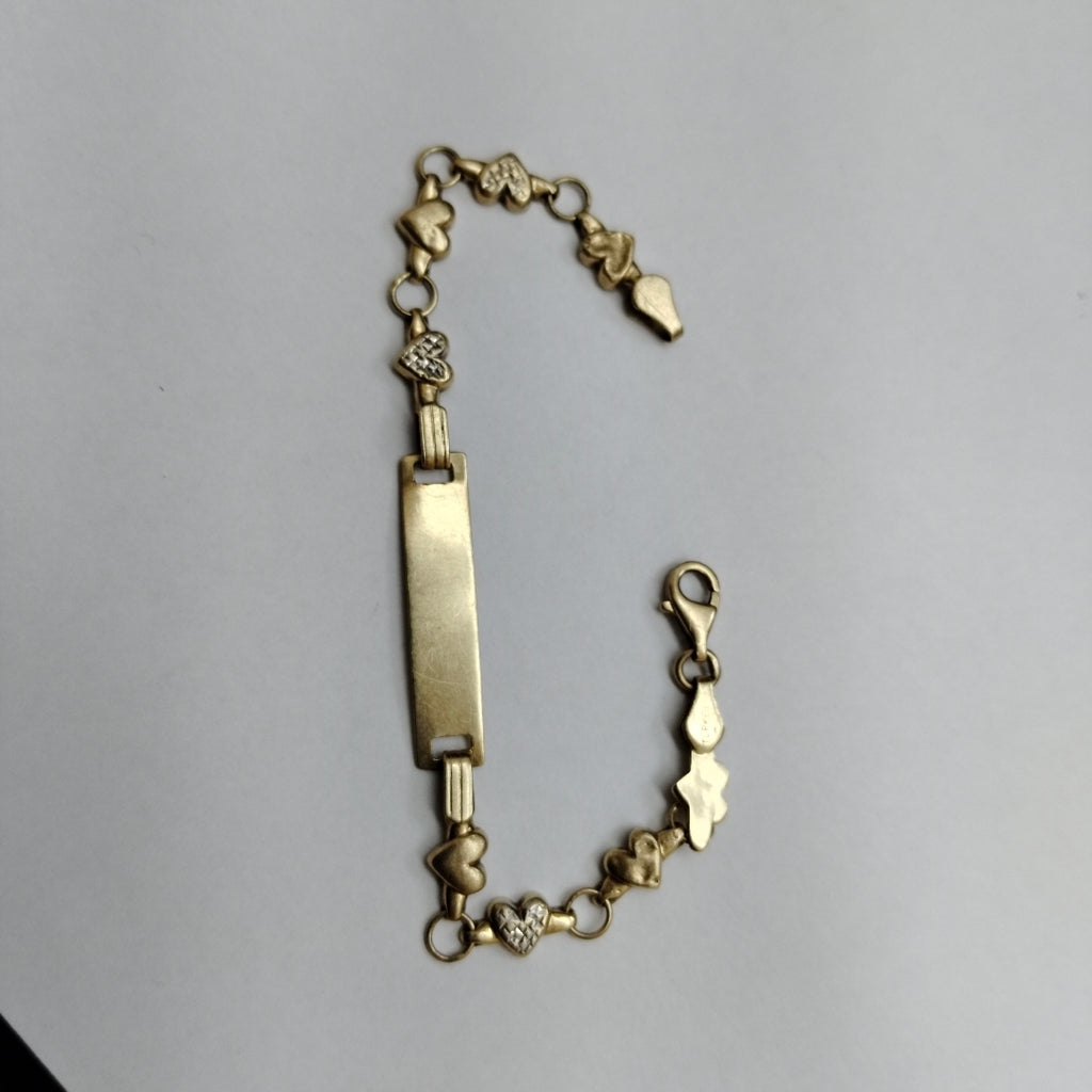 ESCLAVA ORO 14 K 3.1 GRMS (SEMINUEVO)