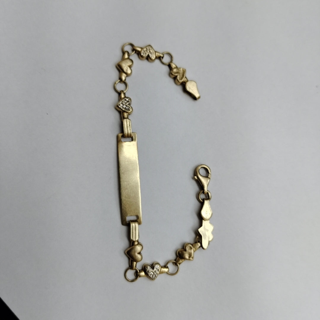 ESCLAVA ORO 14 K 3.1 GRMS (SEMINUEVO)