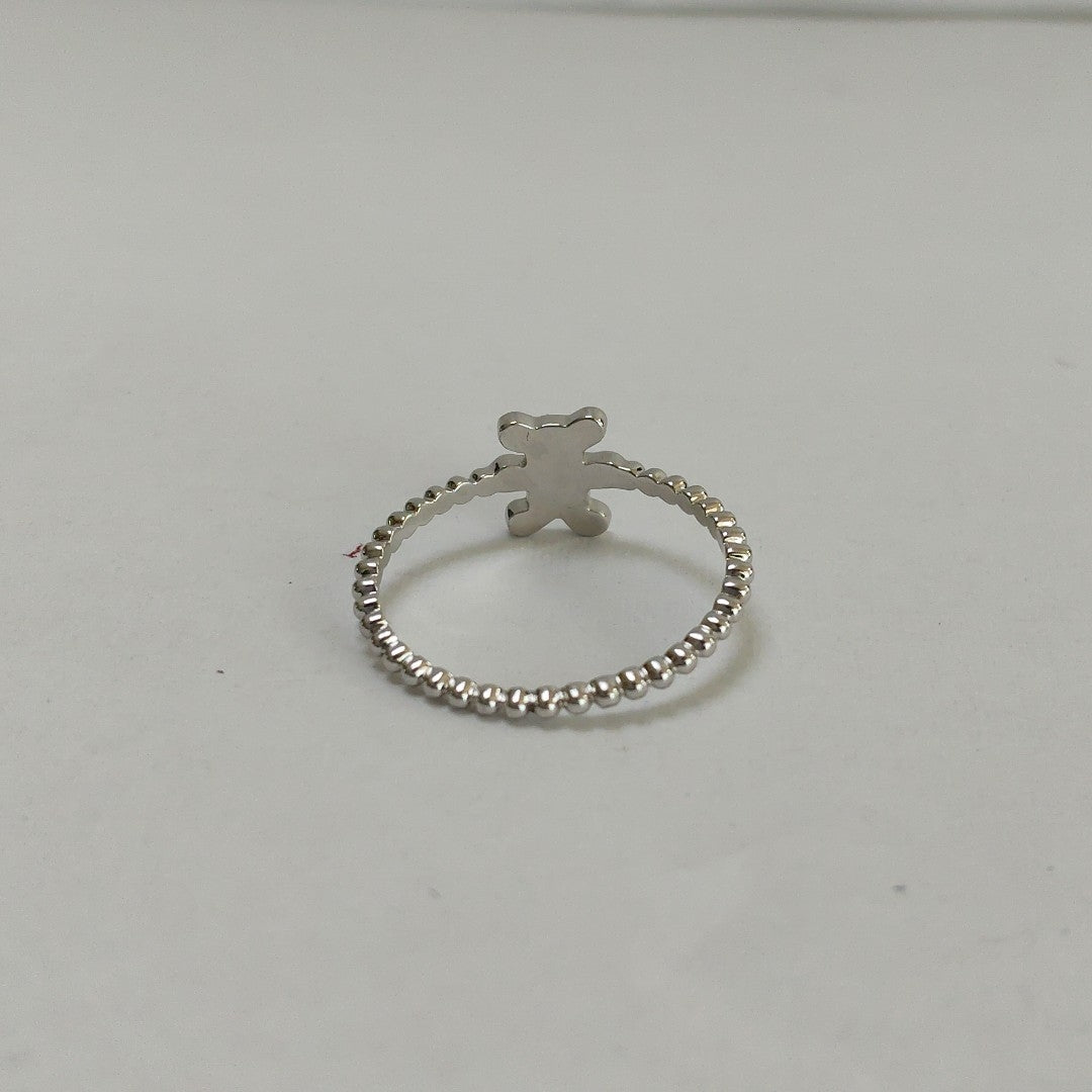 ANILLITO ORO BLANCO 14 K 1.1 GRMS (SEMINUEVO)