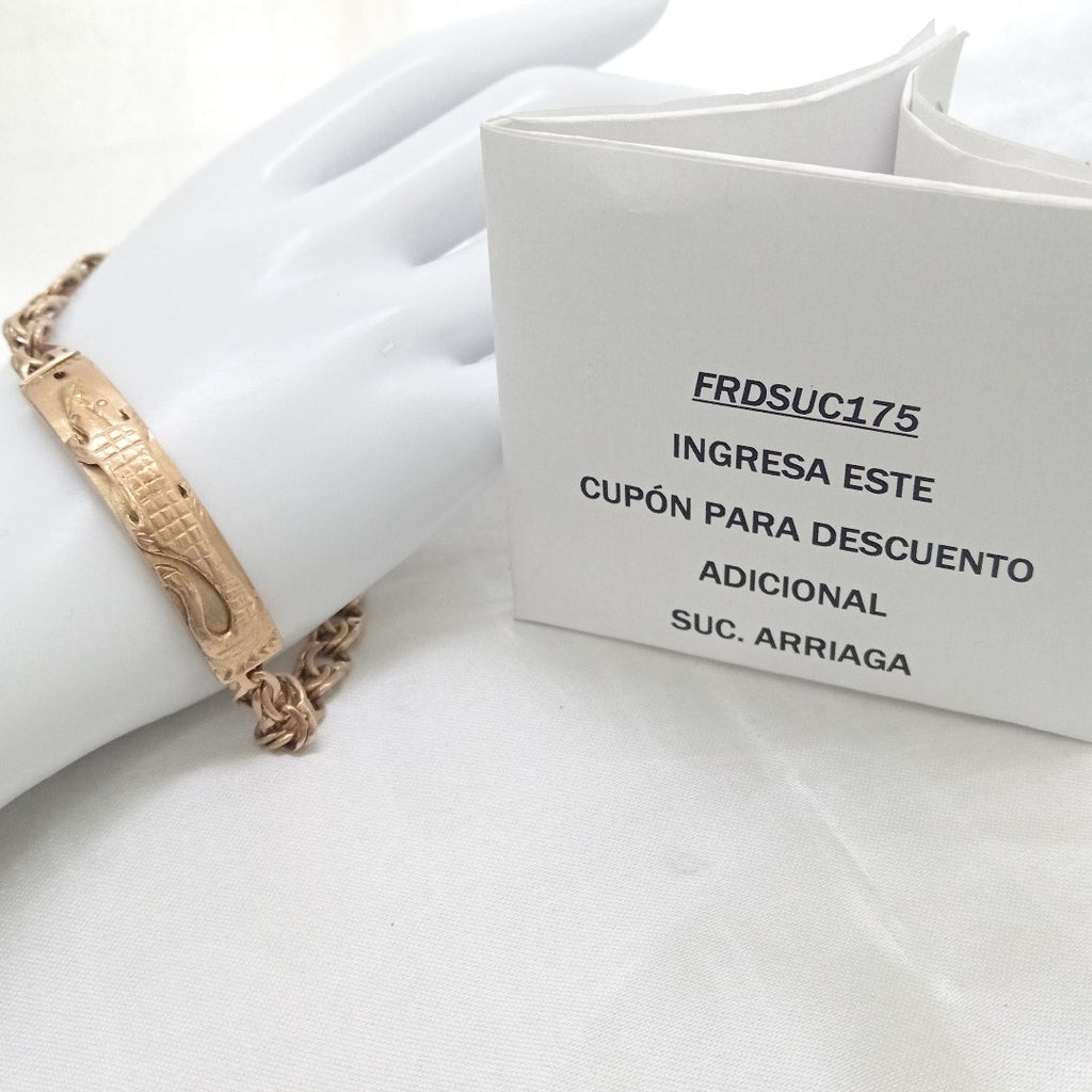 ESCLAVA ORO 10 K 18,00 GRMS (SEMINUEVO)