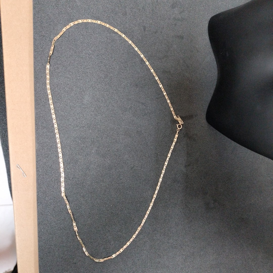 CADENA ORO COMBINADO 10 K 3,40 GRMS (SEMINUEVO)