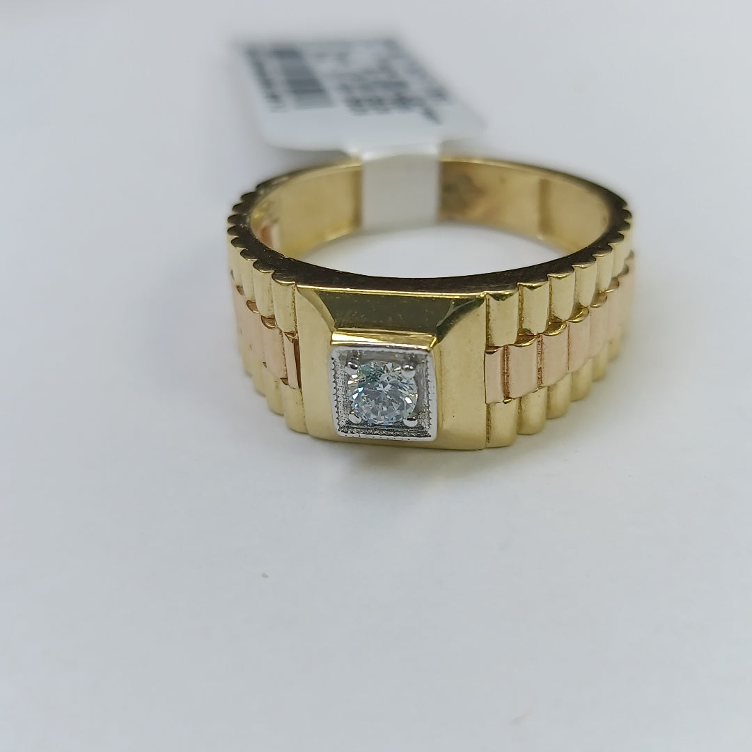 ANILLO ORO 14 K 5.4 GRMS (SEMINUEVO)