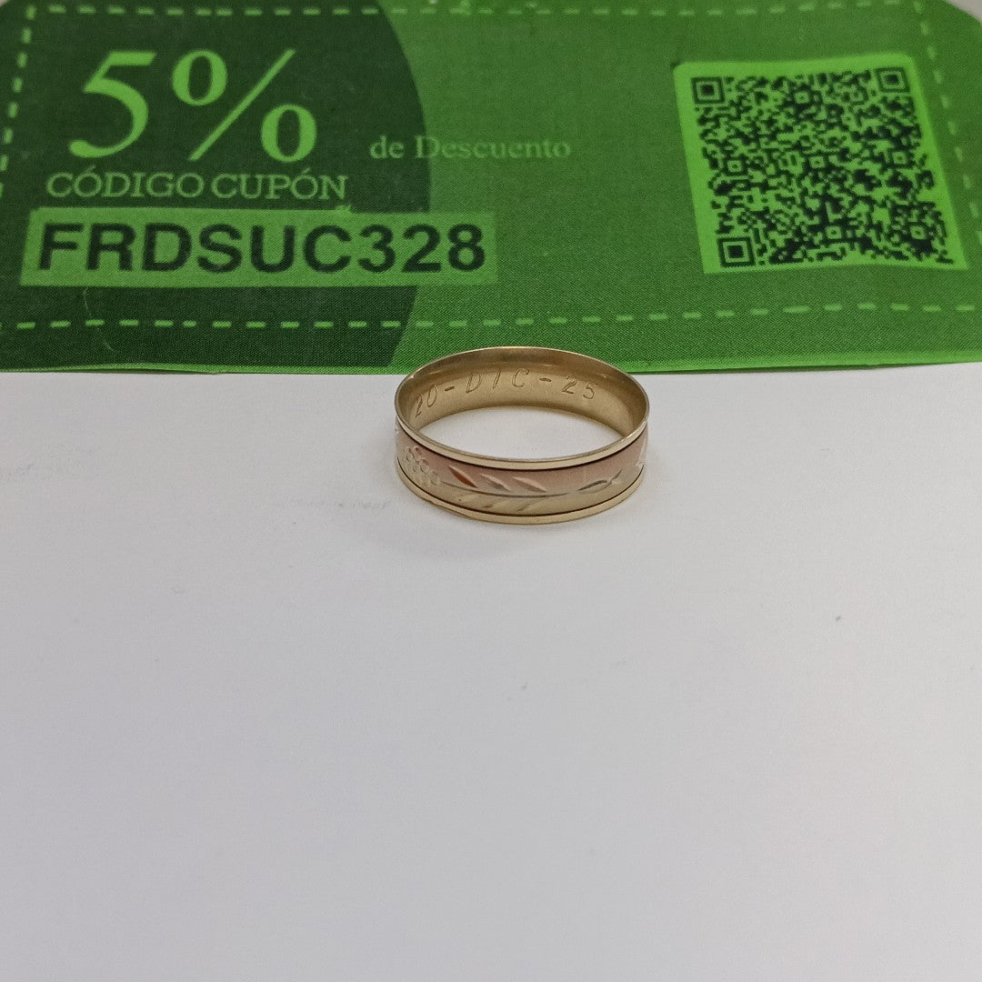 ARGOLLA ORO 14 K 3,10 GRMS (SEMINUEVO)