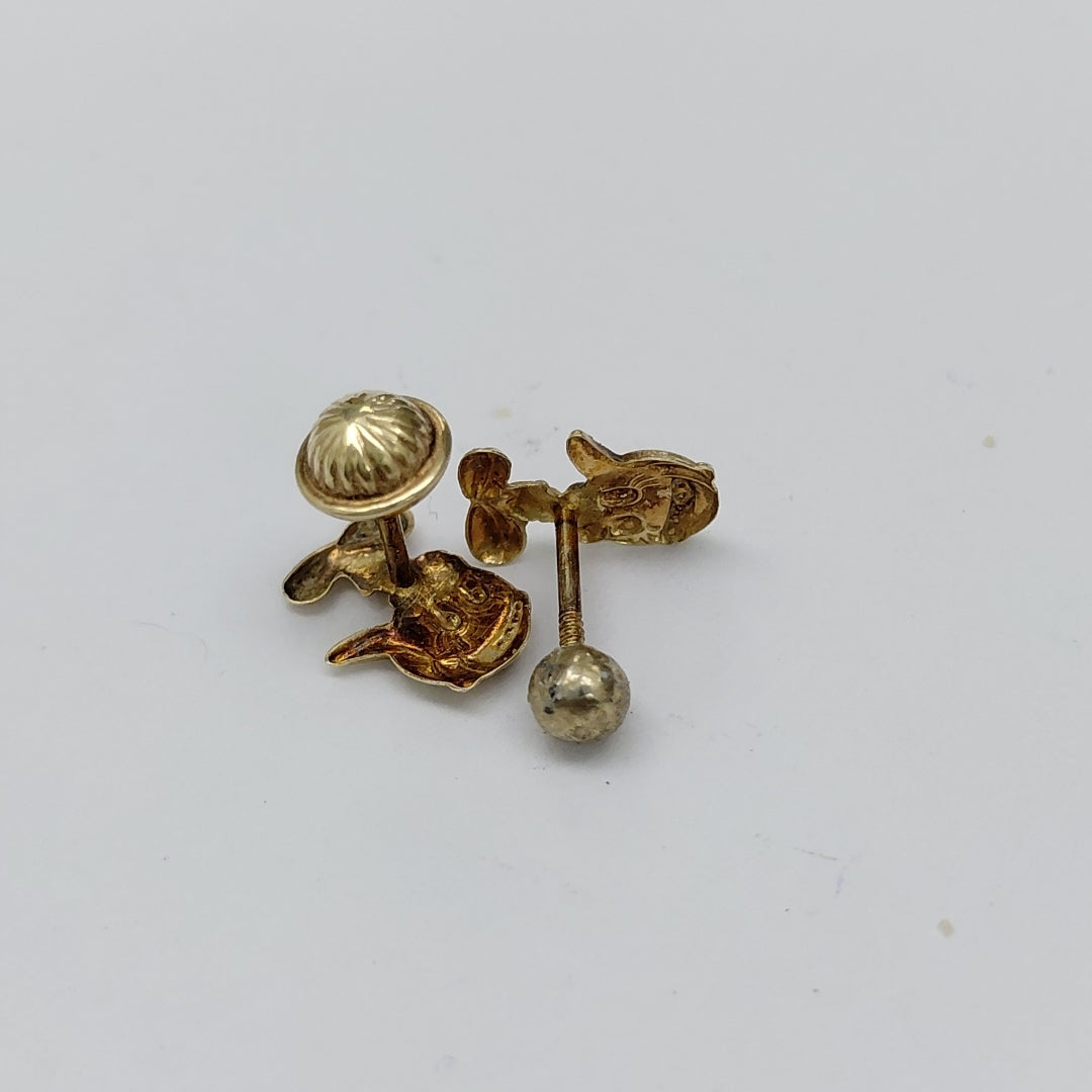 BROQUELES PAR ORO 10 K 0.6 GRMS (SEMINUEVO)