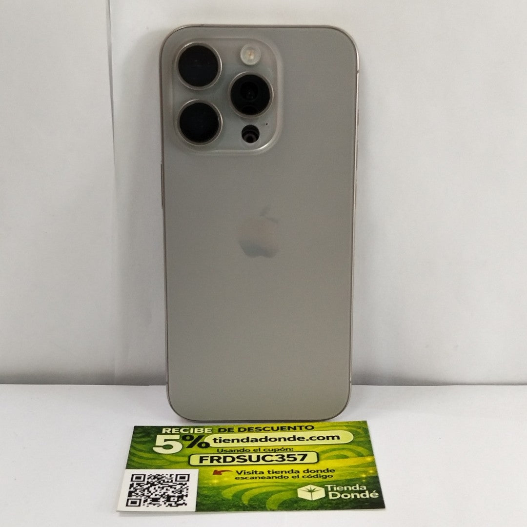 CELULAR APPLE IPHONE 15 PRO A3101 128 GB 8 GB RAM (SEMINUEVO)