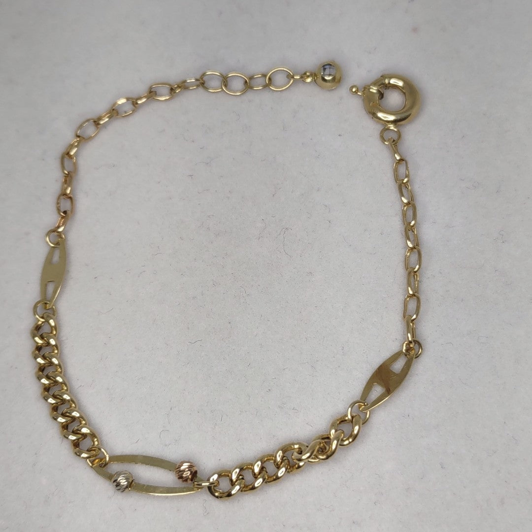 PULSERA ORO 14 K 3.5 GRMS (SEMINUEVO)