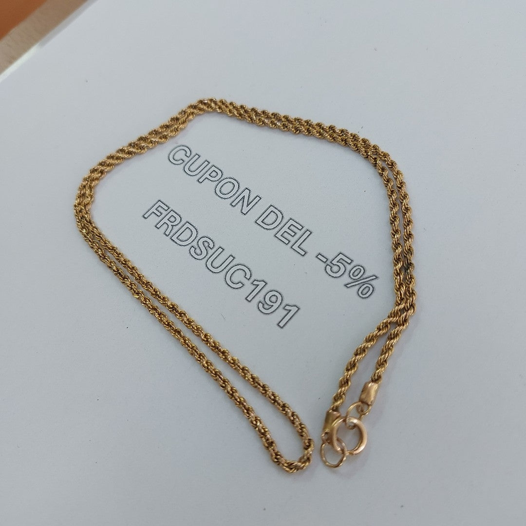 CADENA ORO 8 K 10,10 GRMS (SEMINUEVO)