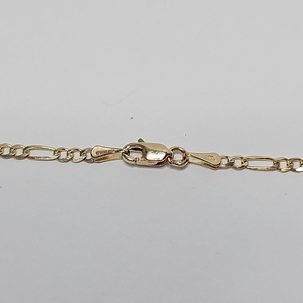 CADENAS 3X1 ORO 14K 55 CM 4.7 GR (NUEVO)