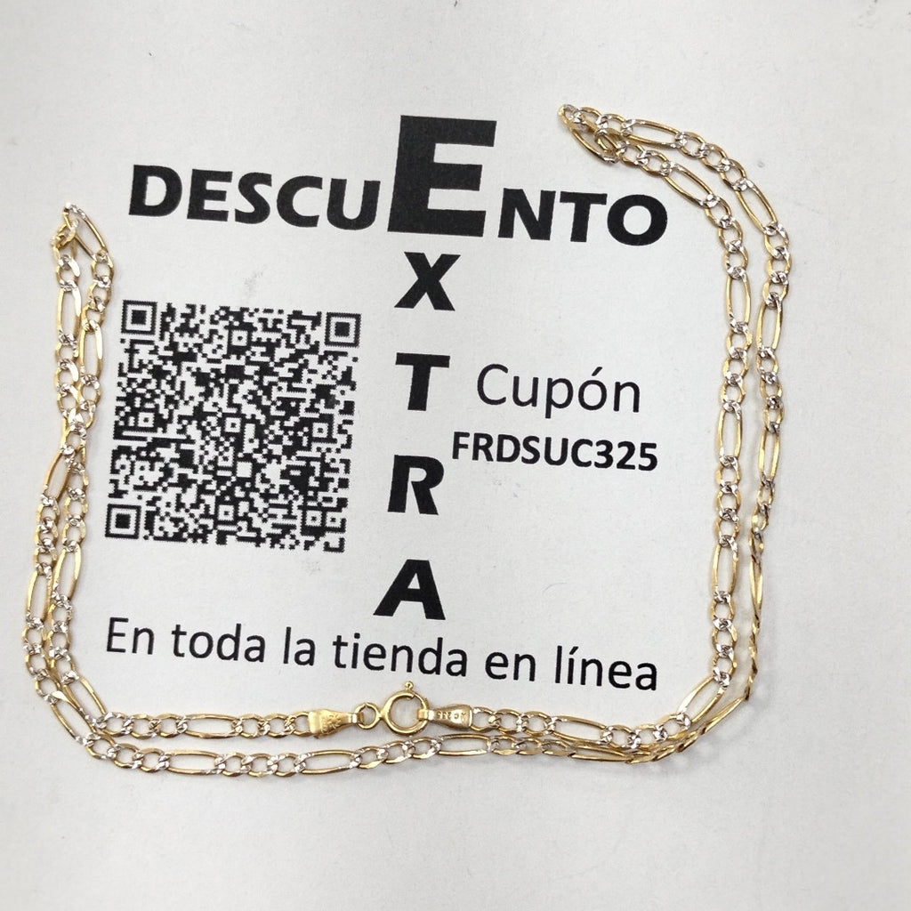 CADENA ORO 14 K 3.2 GRMS (SEMINUEVO)