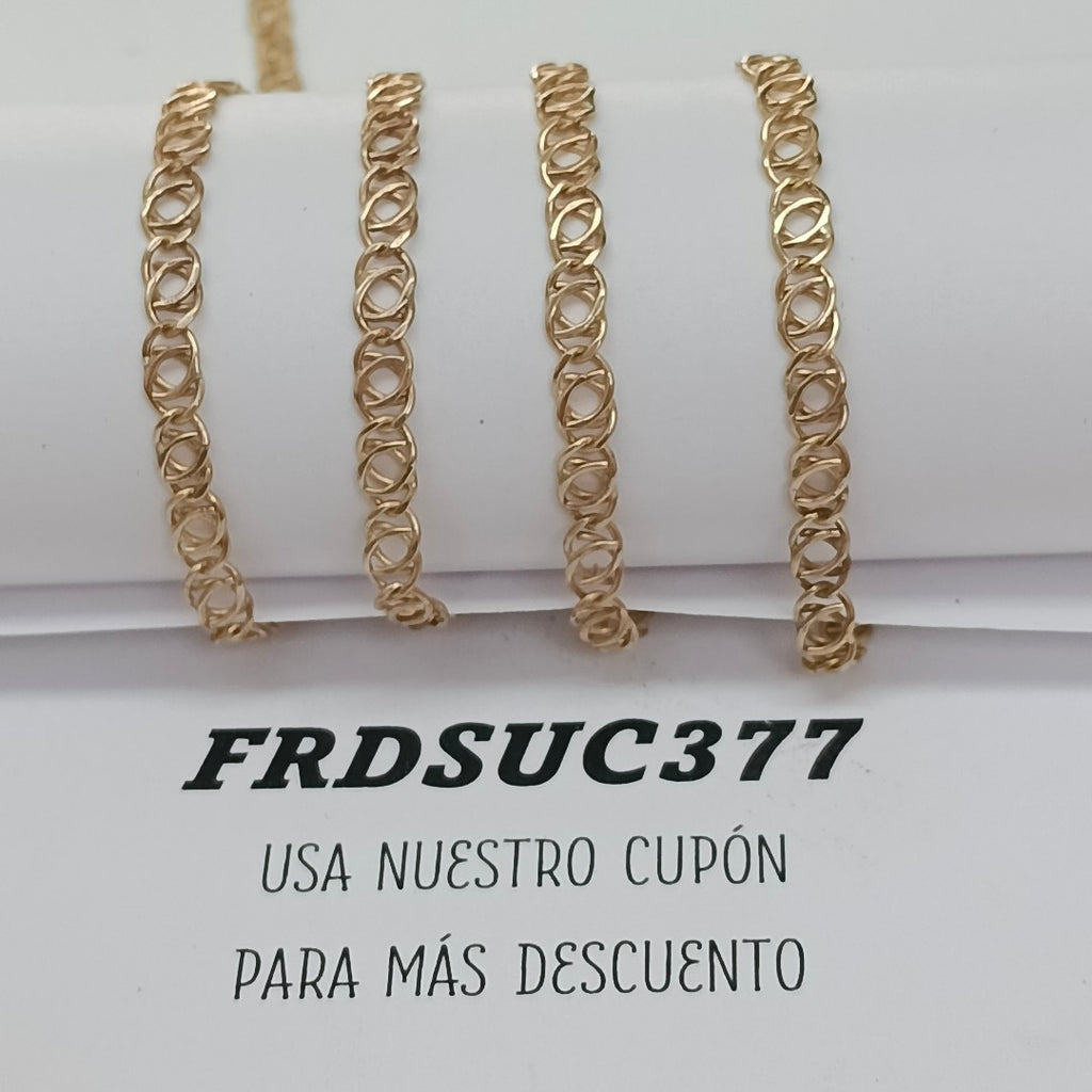 CADENA ORO 8 K 12.4 GRMS (SEMINUEVO)