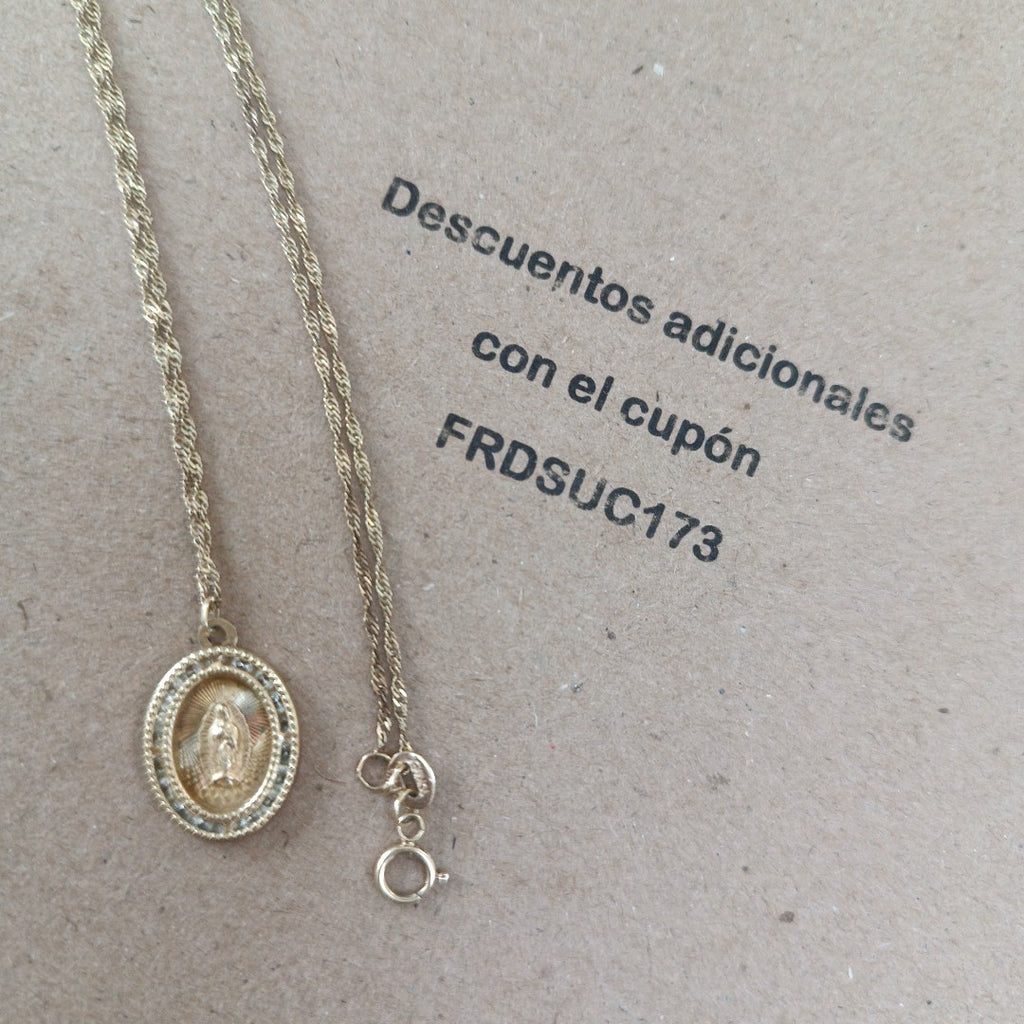 CADENA, DIJE ORO 10 K 2.1 GRMS (SEMINUEVO)