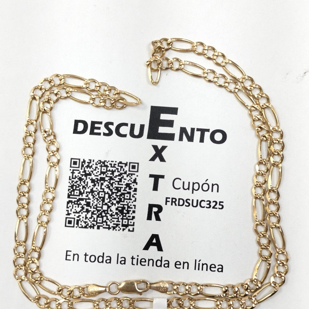 CADENA ORO 14 K 18.5 GRMS (SEMINUEVO)