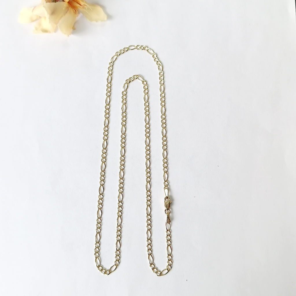 CADENAS 3X1 ORO 14K 55 CM 5.1 GR (NUEVO)