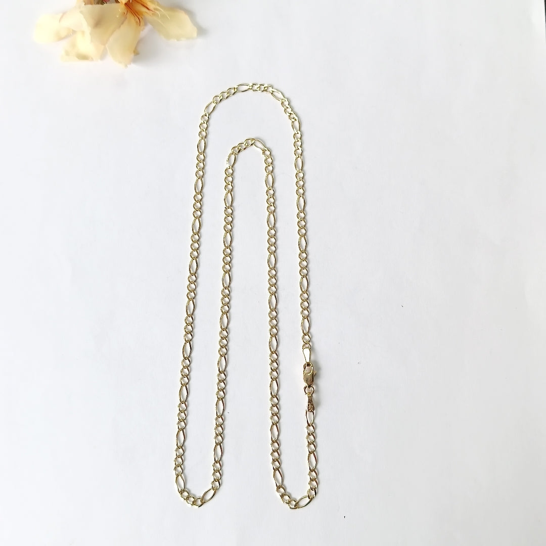 CADENAS 3X1 ORO 14K 55 CM 5.1 GR (NUEVO)