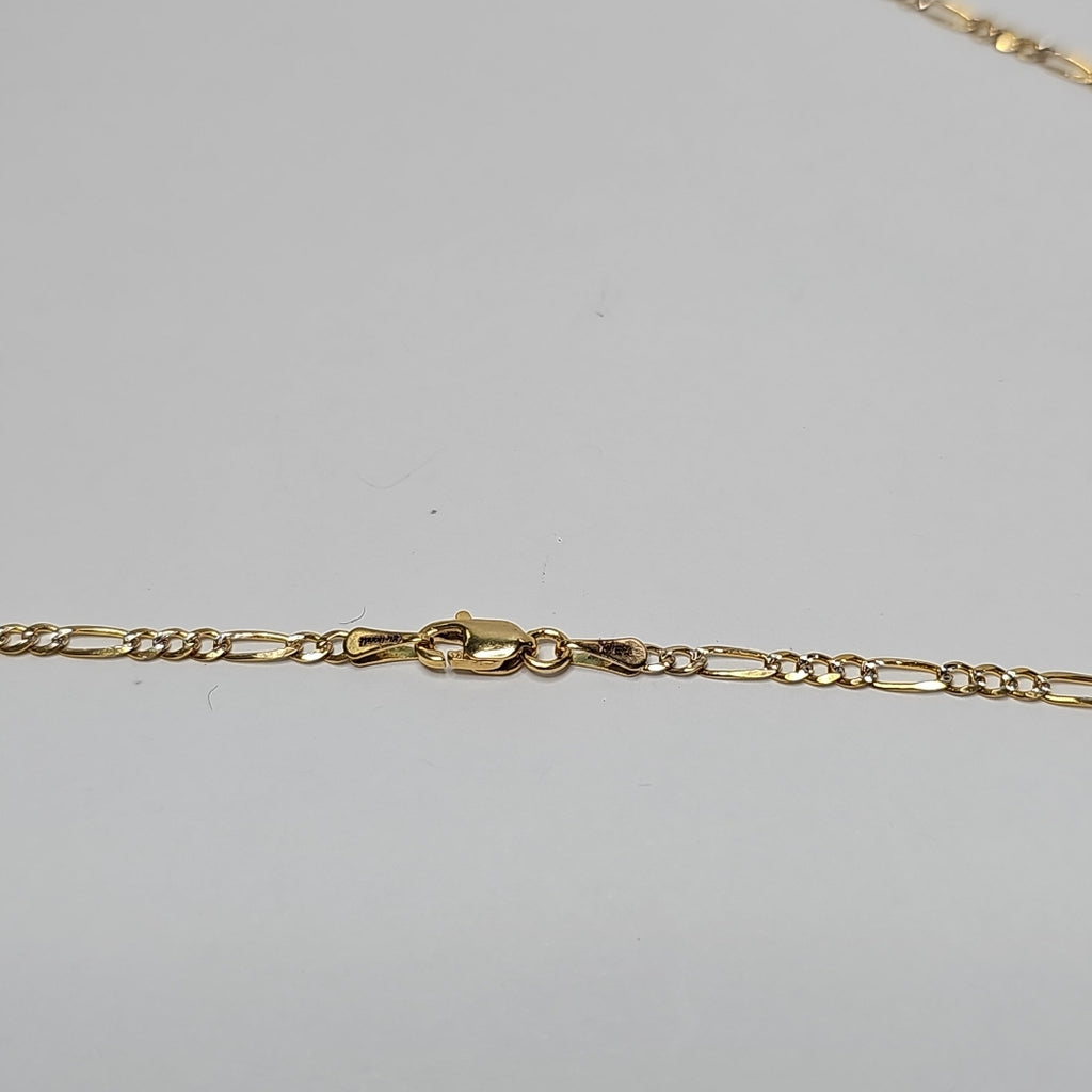 CADENAS TEJIDO 3X1 ORO 14K 55 CM 4.8 GR (NUEVO)