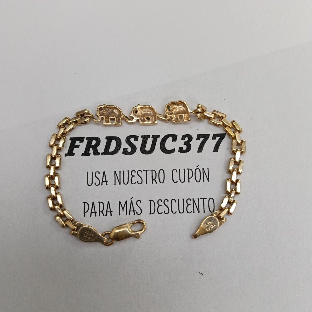 PULSERA ORO 14 K 7.7 GRMS (SEMINUEVO)
