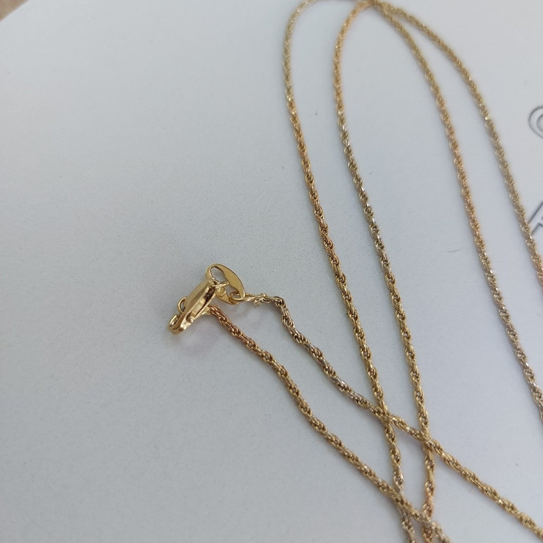 CADENA ORO 14 K 4.6 GRMS (SEMINUEVO)