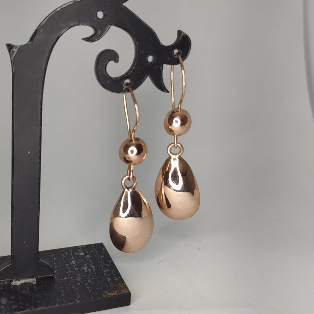 ARETES PAR ORO 10 K 3,40 GRMS (SEMINUEVO)