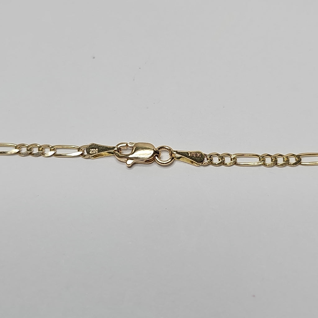 CADENAS 3X1 ORO 14K 55 CM 5.1 GR (NUEVO)