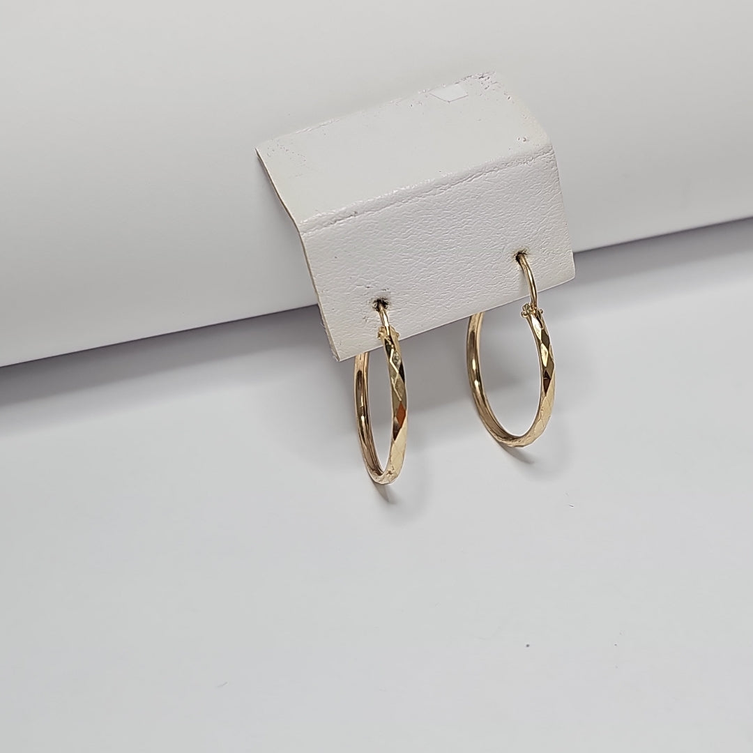 ARETES ARRACADAS ORO 10K 1.5 GR (NUEVO)