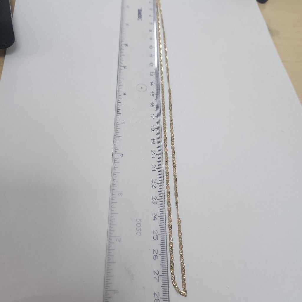 CADENA ORO COMBINADO 14 K 2.8 GRMS (SEMINUEVO)