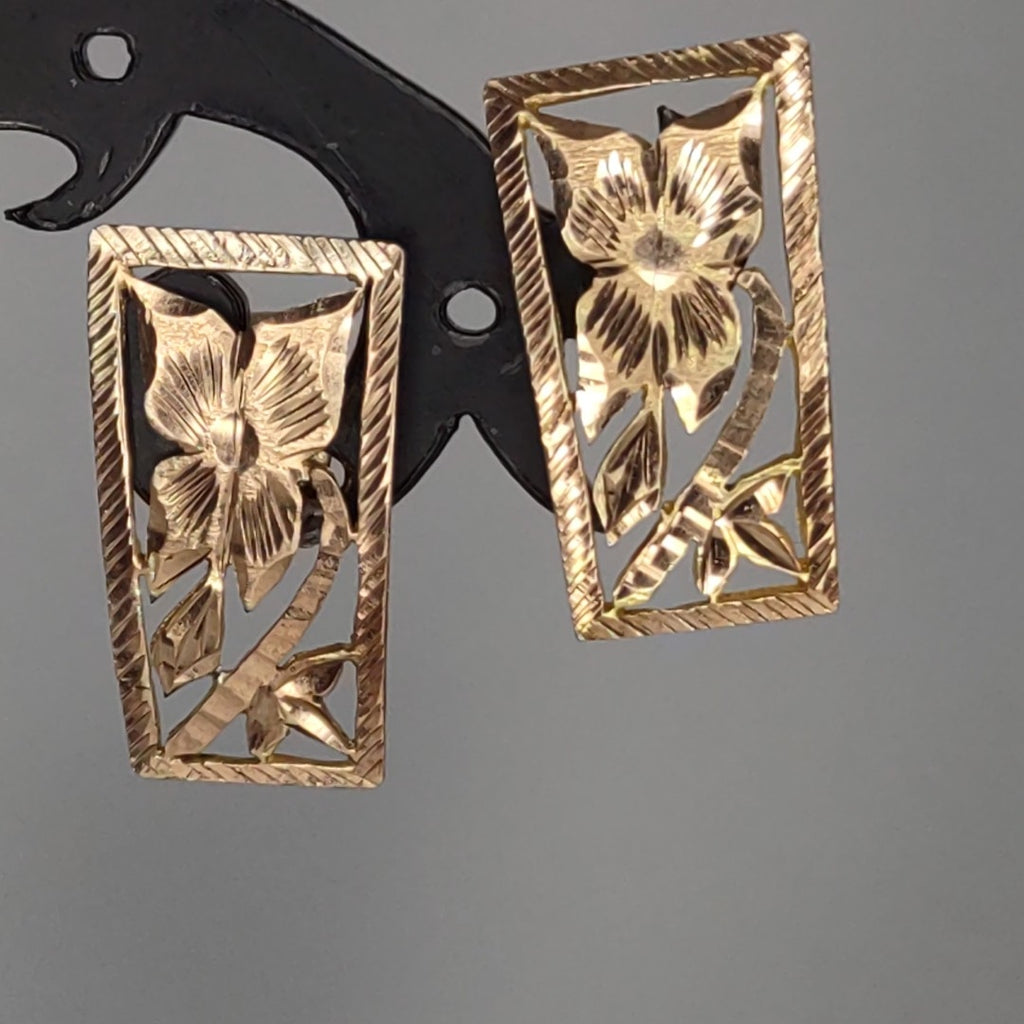 ARETES PAR ORO 8 K 3,00 GRMS (SEMINUEVO)