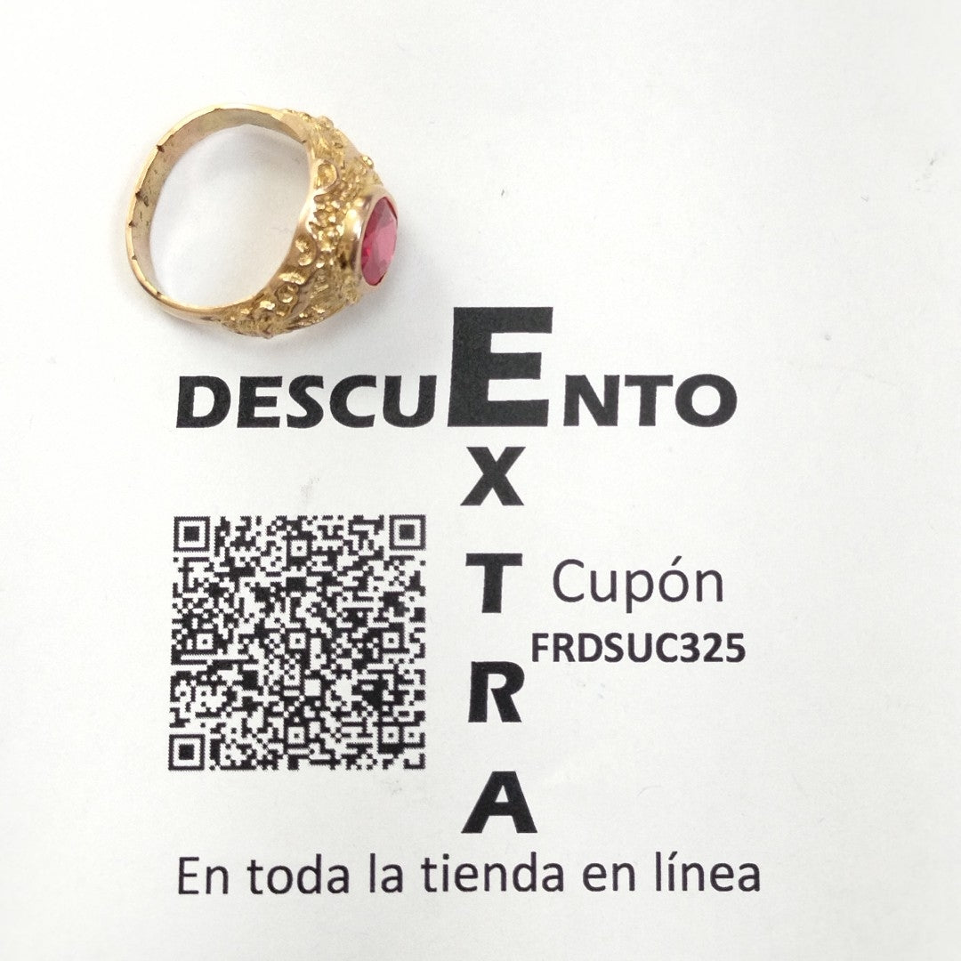 ANILLO ORO 10 K 8.1 GRMS (SEMINUEVO)