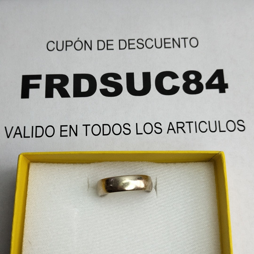 ARGOLLA ORO BLANCO 14 K 3,40 GRMS (SEMINUEVO)
