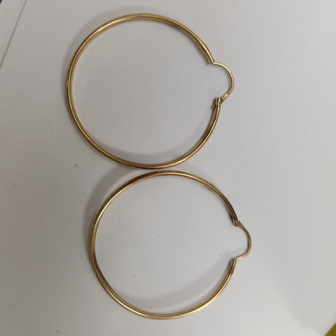 ARRACADAS PAR ORO 10 K 3.6 GRMS (SEMINUEVO)