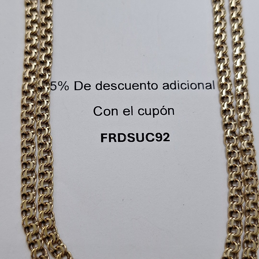 CADENA ORO 10 K 15.8 GRMS (SEMINUEVO)