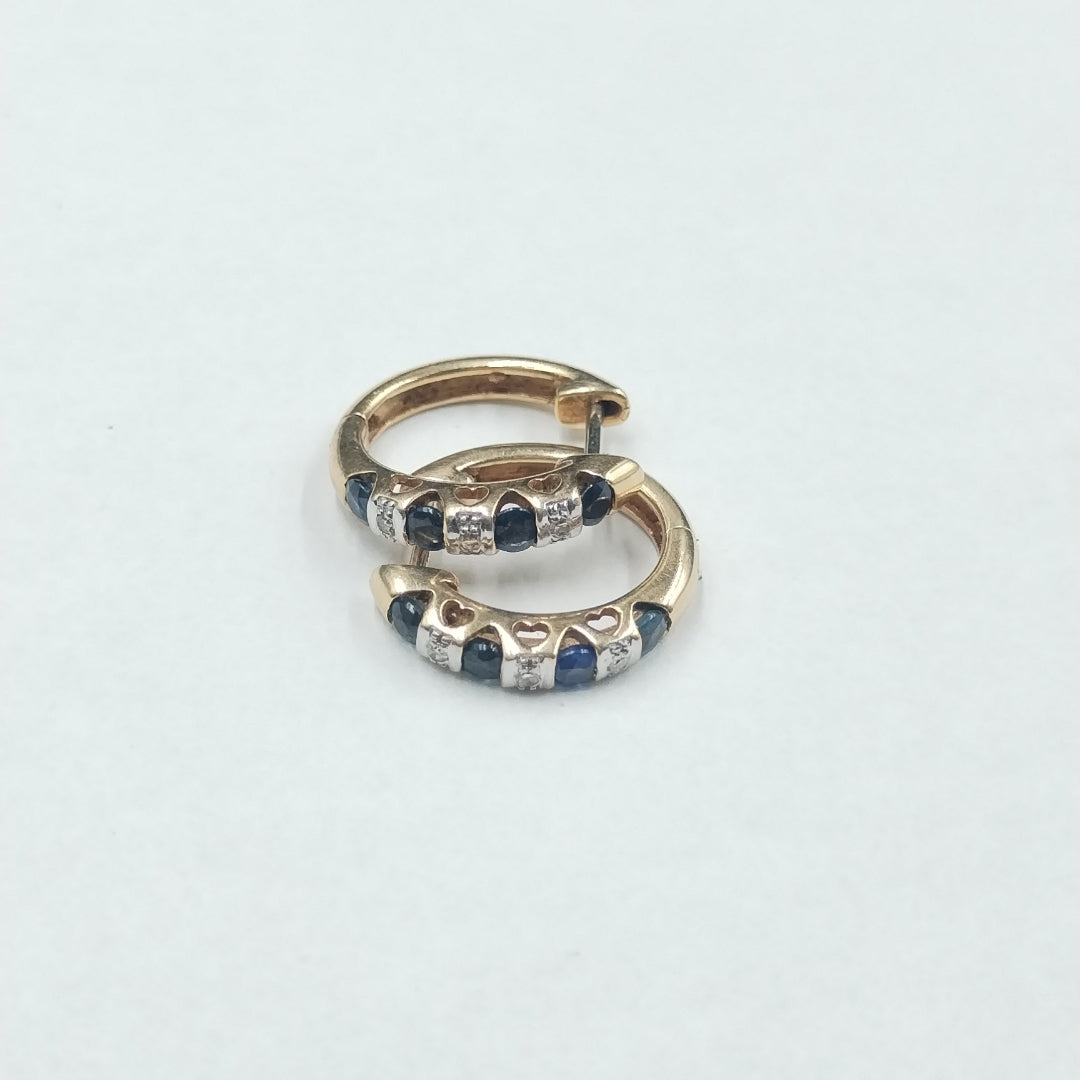 ARRACADAS PAR ORO 14 K 2,60 GRMS (SEMINUEVO)