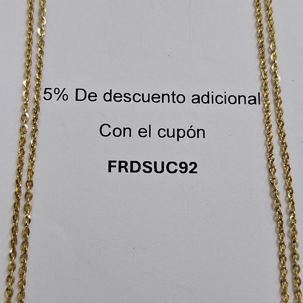 CADENA ORO 14 K 4,90 GRMS (SEMINUEVO)