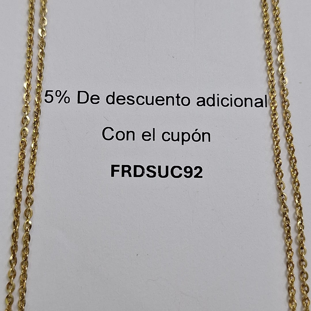 CADENA ORO 14 K 4,90 GRMS (SEMINUEVO)