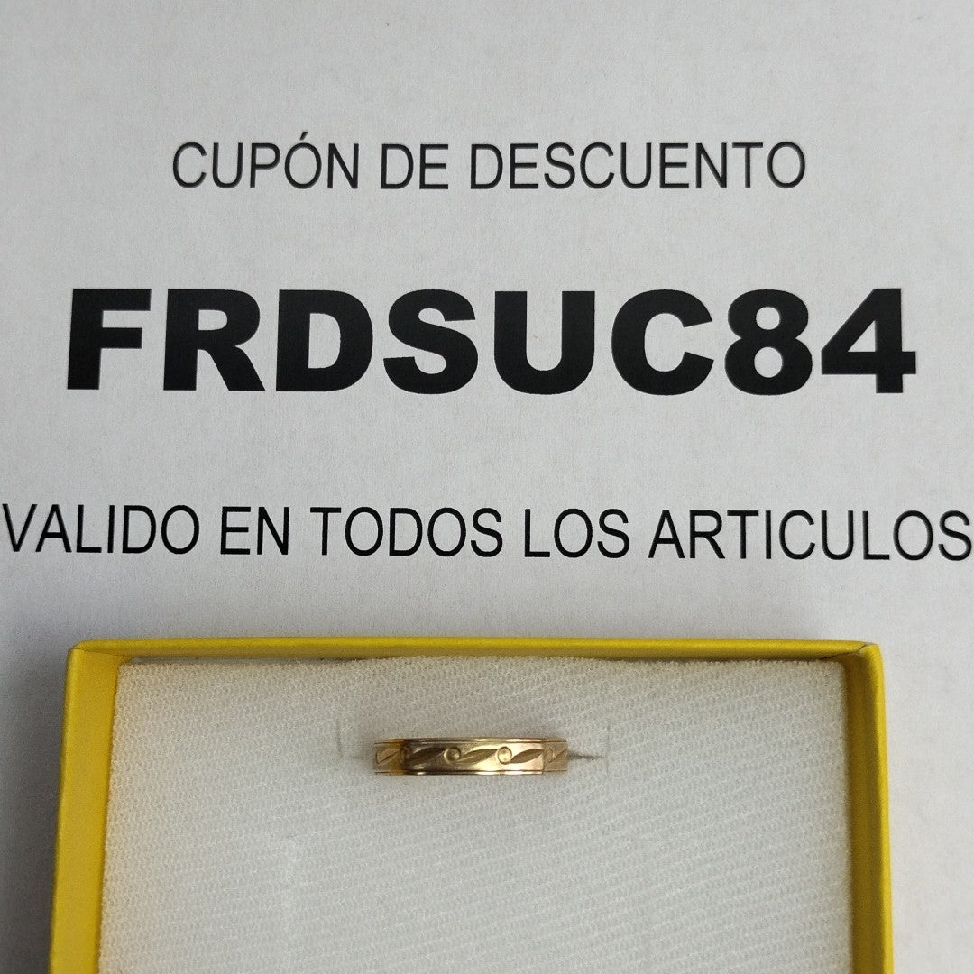 ARGOLLA ORO 8 K 1 GRMS (SEMINUEVO)