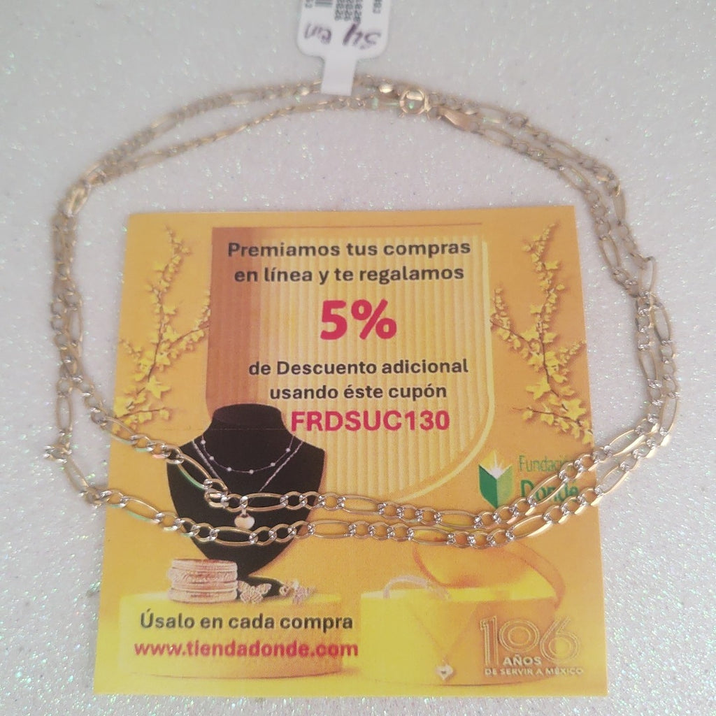 CADENA ORO 14 K 4.4 GRMS (SEMINUEVO)