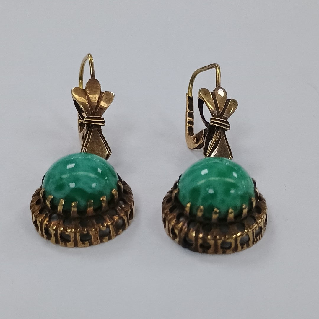 ARETES PAR ORO 14 K 5.1 GRMS (SEMINUEVO)