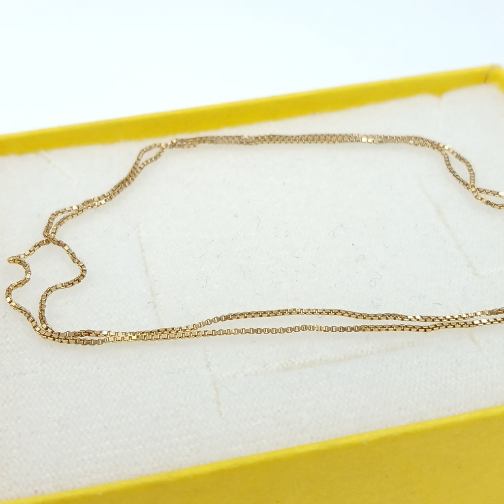 GARGANTILLA ORO 14 K 1.5 GRMS (SEMINUEVO)