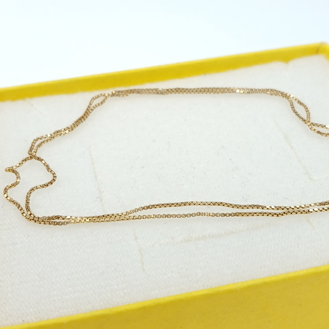 GARGANTILLA ORO 14 K 1.5 GRMS (SEMINUEVO)