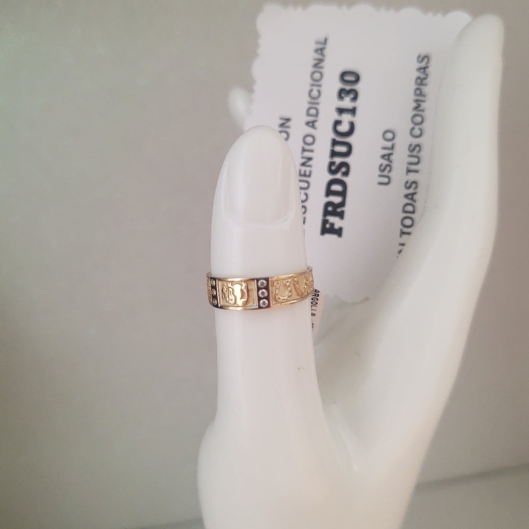 ARGOLLA ORO 14 K 2.3 GRMS (SEMINUEVO)