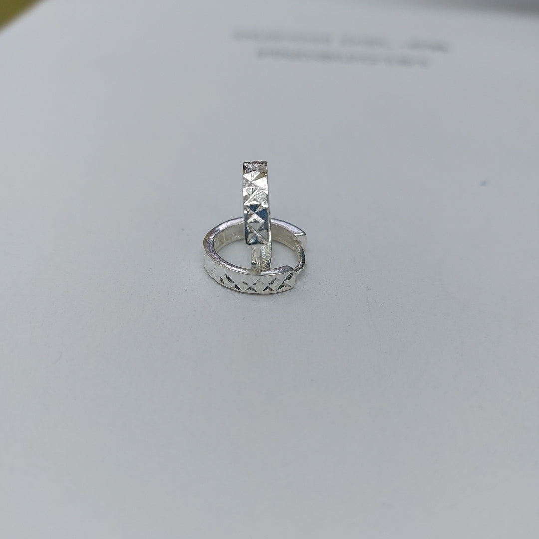 ARRACADAS LABRADAS PLATA .925 3.2 GR (NUEVO)
