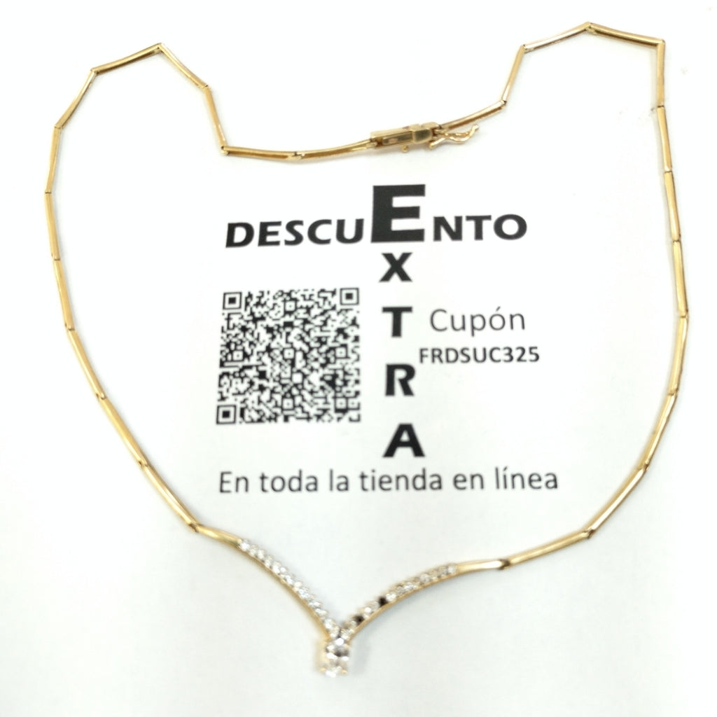 GARGANTILLA ORO 14 K 9.7 GRMS (SEMINUEVO)