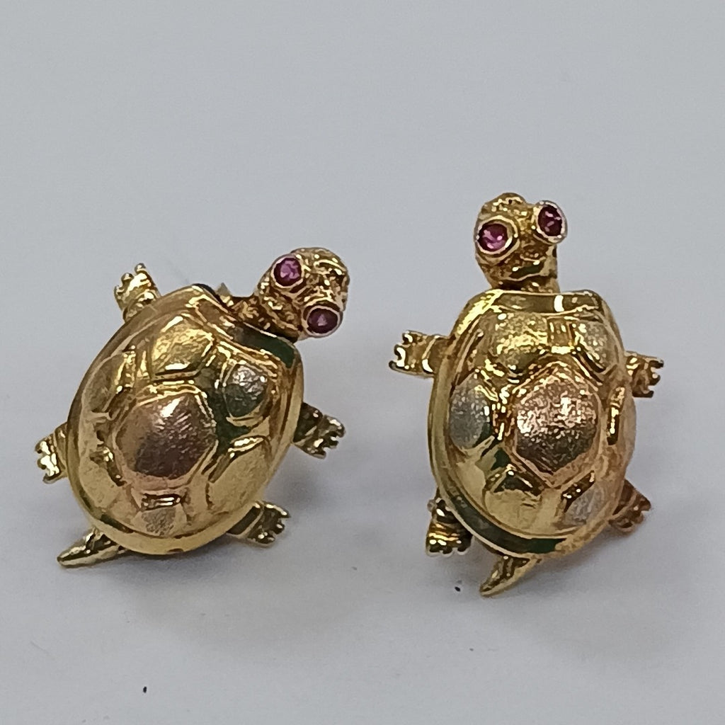 ARETES PAR ORO 14 K 4.8 GRMS (SEMINUEVO)
