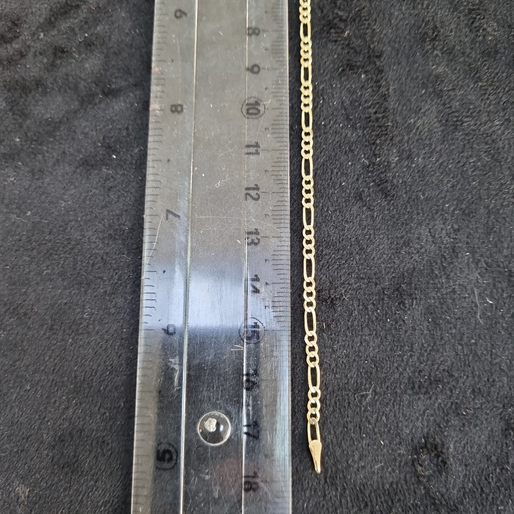 PULSERAS 3X1 ORO 14K 18 CM 1.8 GR (NUEVO)