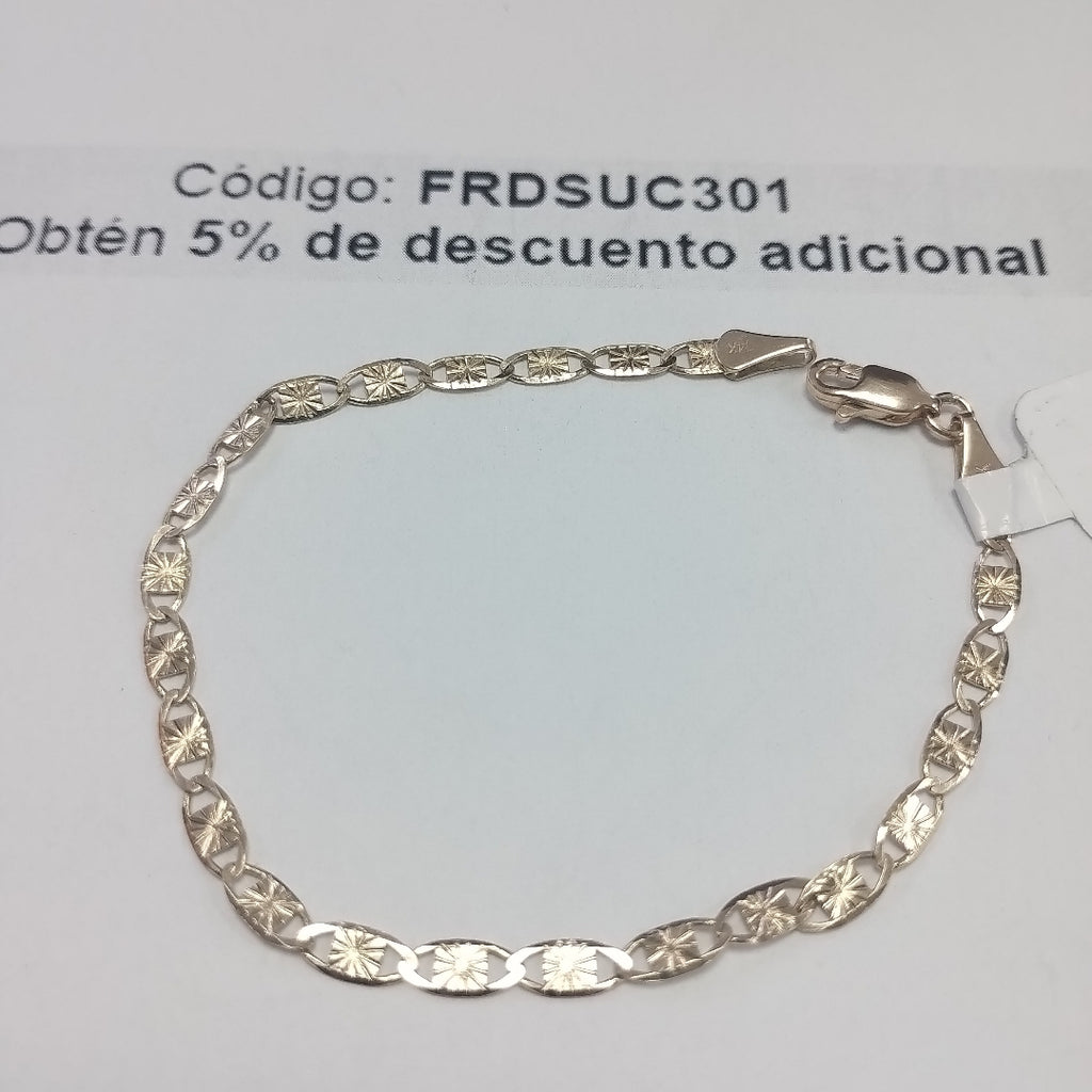 PULSERAS GUCHI ORO 14K 18 CM 2.9 GR (NUEVO)