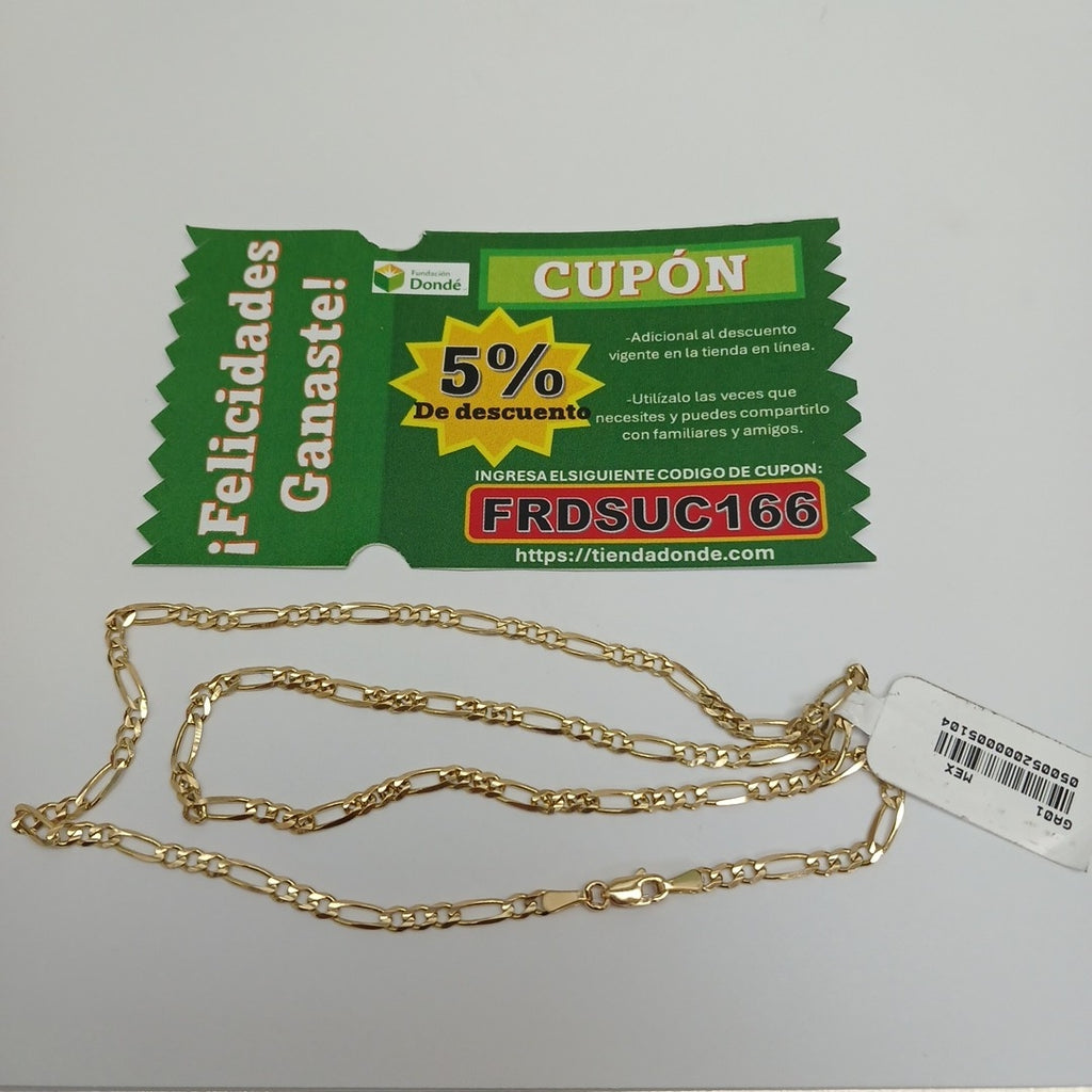 CADENA 3X1 7.3G 50 CM (NUEVO)