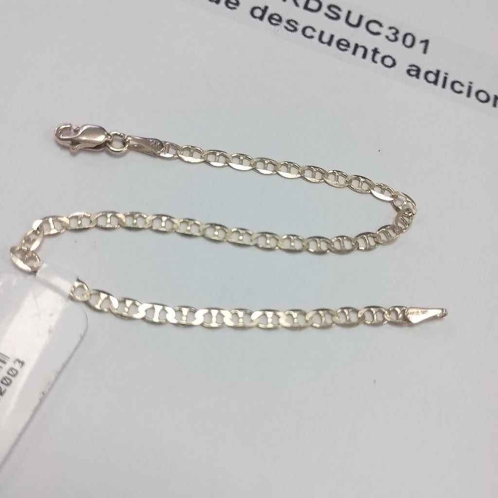 PULSERAS TEJIDO GUCHI ORO 14K 16 CM 2 GR (NUEVO)