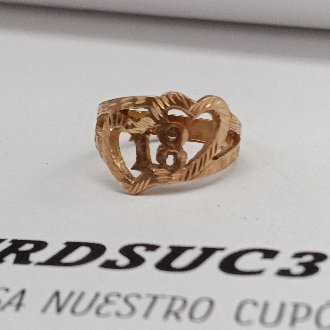 ANILLITO ORO 10 K 3.1 GRMS (SEMINUEVO)