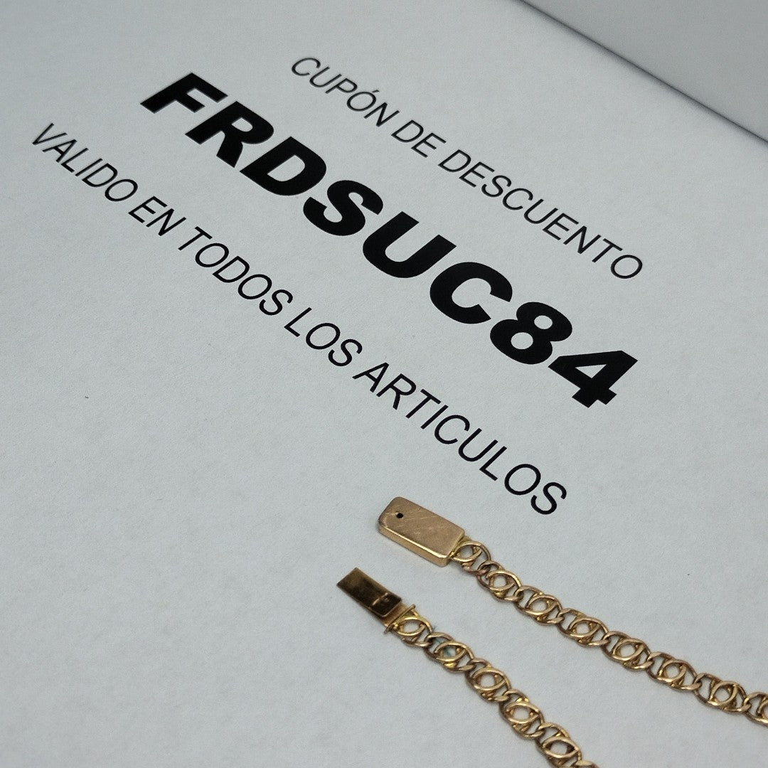 ESCLAVA ORO 10 K 4.9 GRMS (SEMINUEVO)