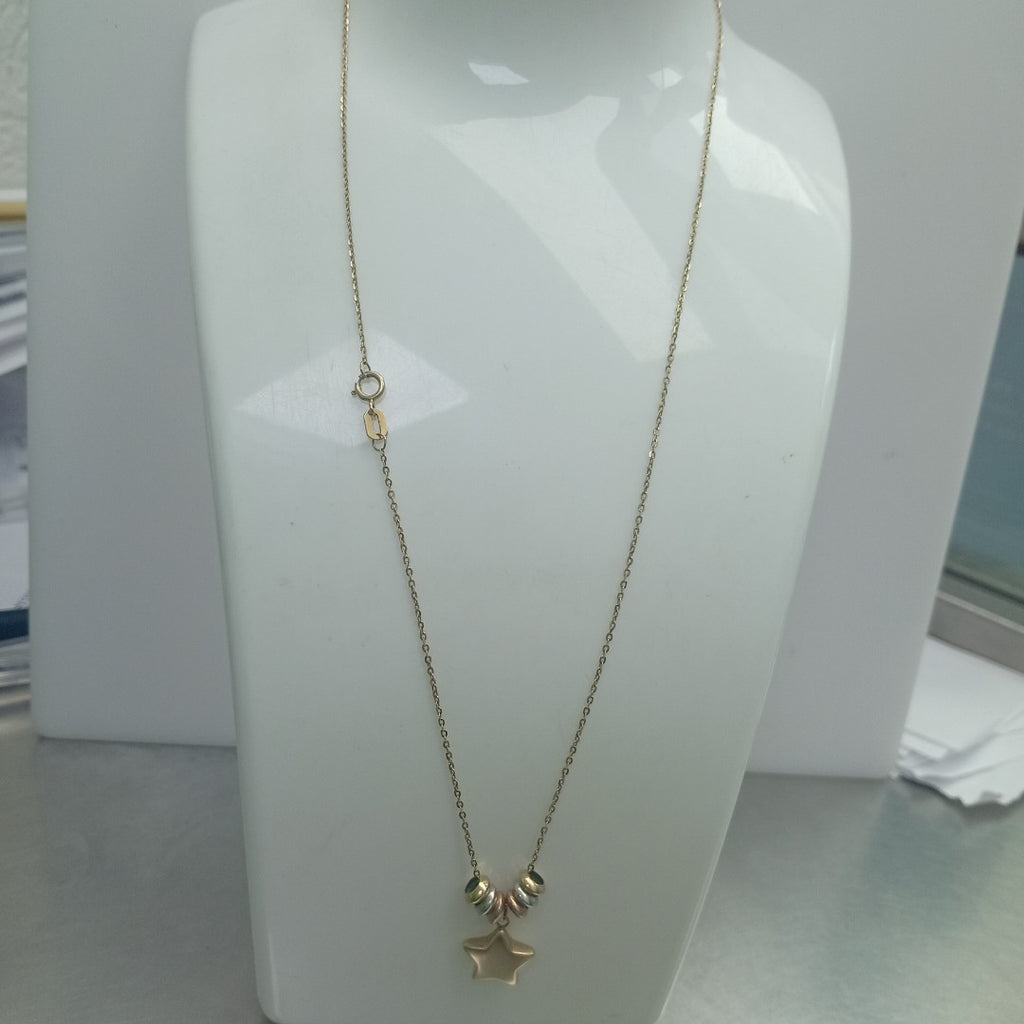 GARGANTILLA ORO 14 K 2.5 GRMS (SEMINUEVO)