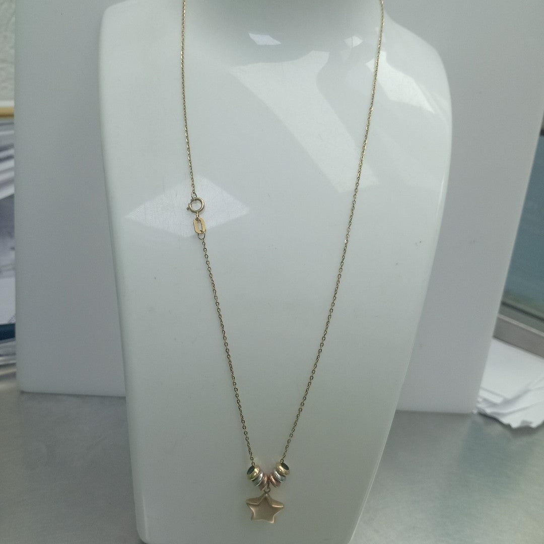GARGANTILLA ORO 14 K 2.5 GRMS (SEMINUEVO)